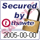 Sample Seal of thawte - Order Now!