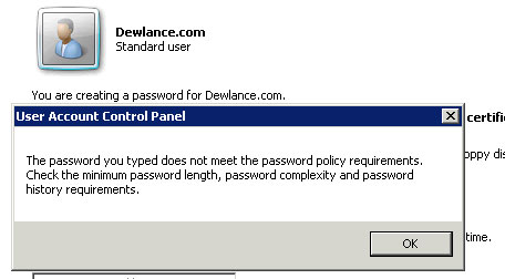 windows-password-policy-error
