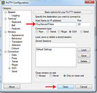 how-to-access-ssh-via-putty-client