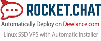 How to automatically install/configure RocketChat using Dewlance?